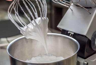 Picos de merengue francés para hornear y elaborar pavlova