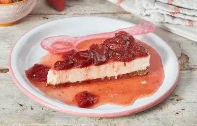 Cheesecake de Fresas