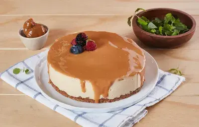 Cheesecake de Manjar