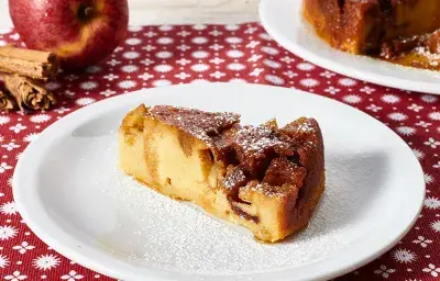 Budín de Manzana y Canela