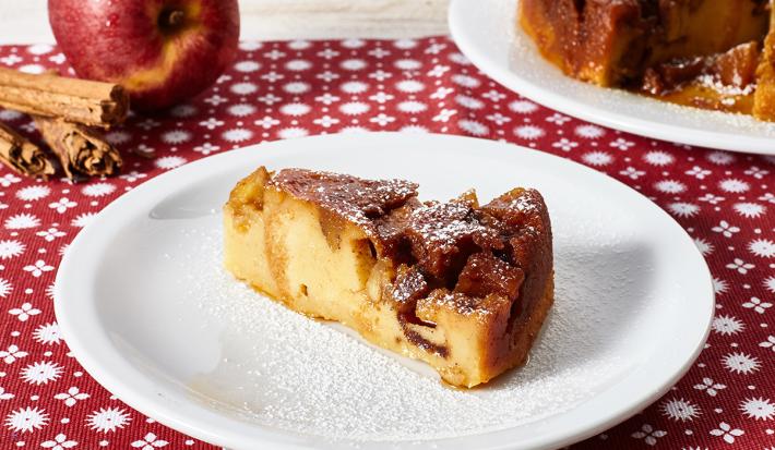 Budín de Manzana y Canela