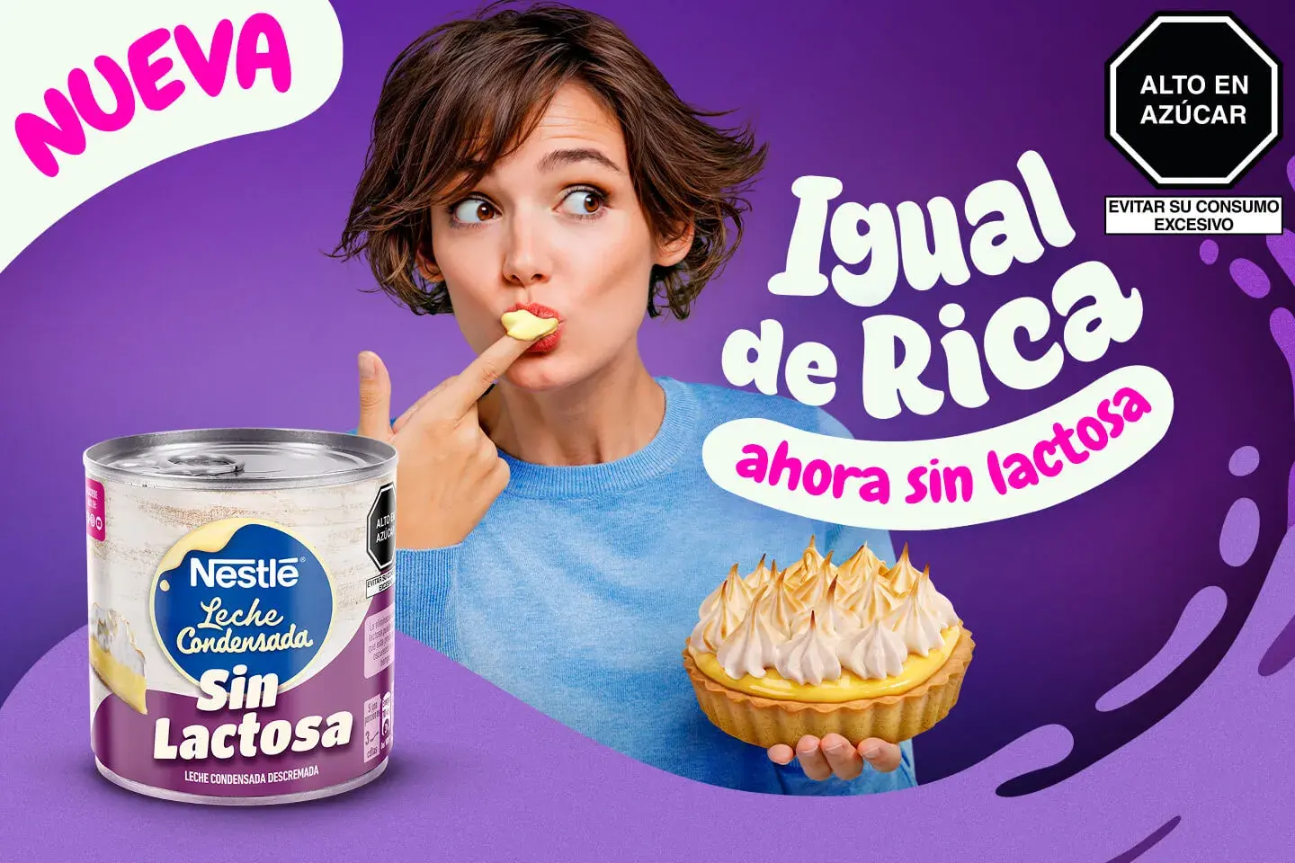 Leche condensada igual de rica sin lactosa